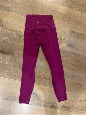 lululemon athletica Kids High-Rise Magenta Leggings
